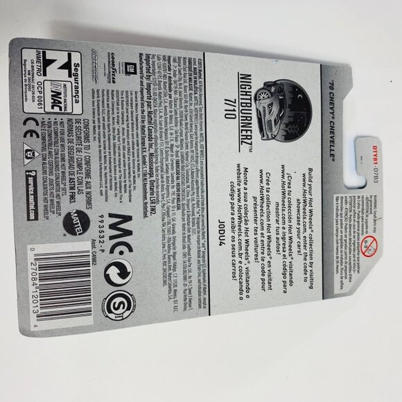 Hot Wheels Lot of 7 Die Cast Cars Baby Boomer Tooned Flames Nightburnerz Series - Picture 11 of 16